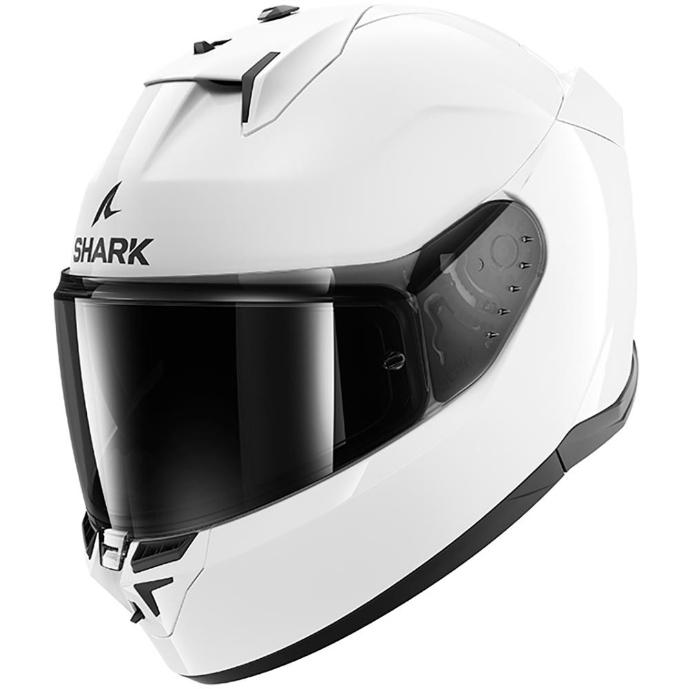 Shark - Casque D-Skwal 3 Blank Blanc brillant