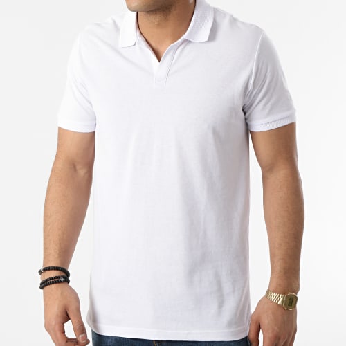 Polo Manches Courtes 1303 Blanc