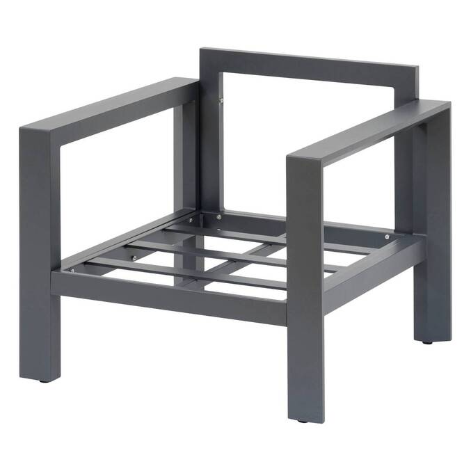 Fauteuil de salon de jardin ÉVASION Graphite