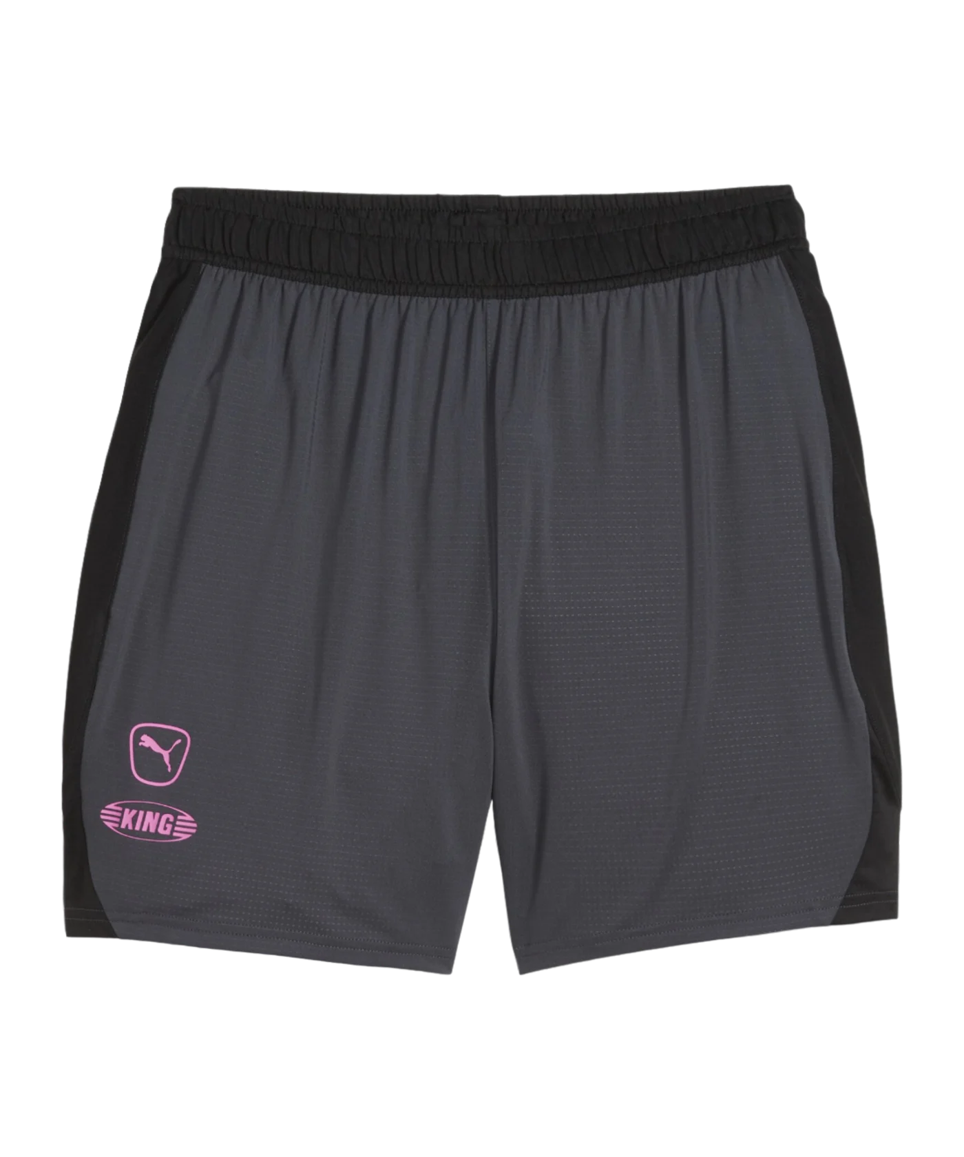 PUMA KING Pro Short Grau Schwarz F05