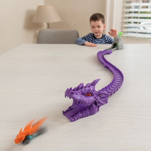 Teamsterz Dragon Destroyer & Bil