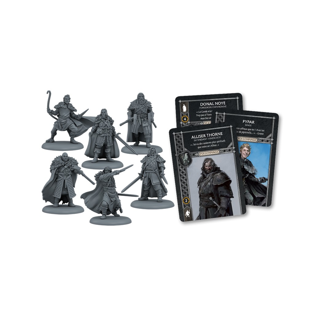 Le Trône de Fer : le Jeu de Figurines - Héros de la Garde de Nuit 1