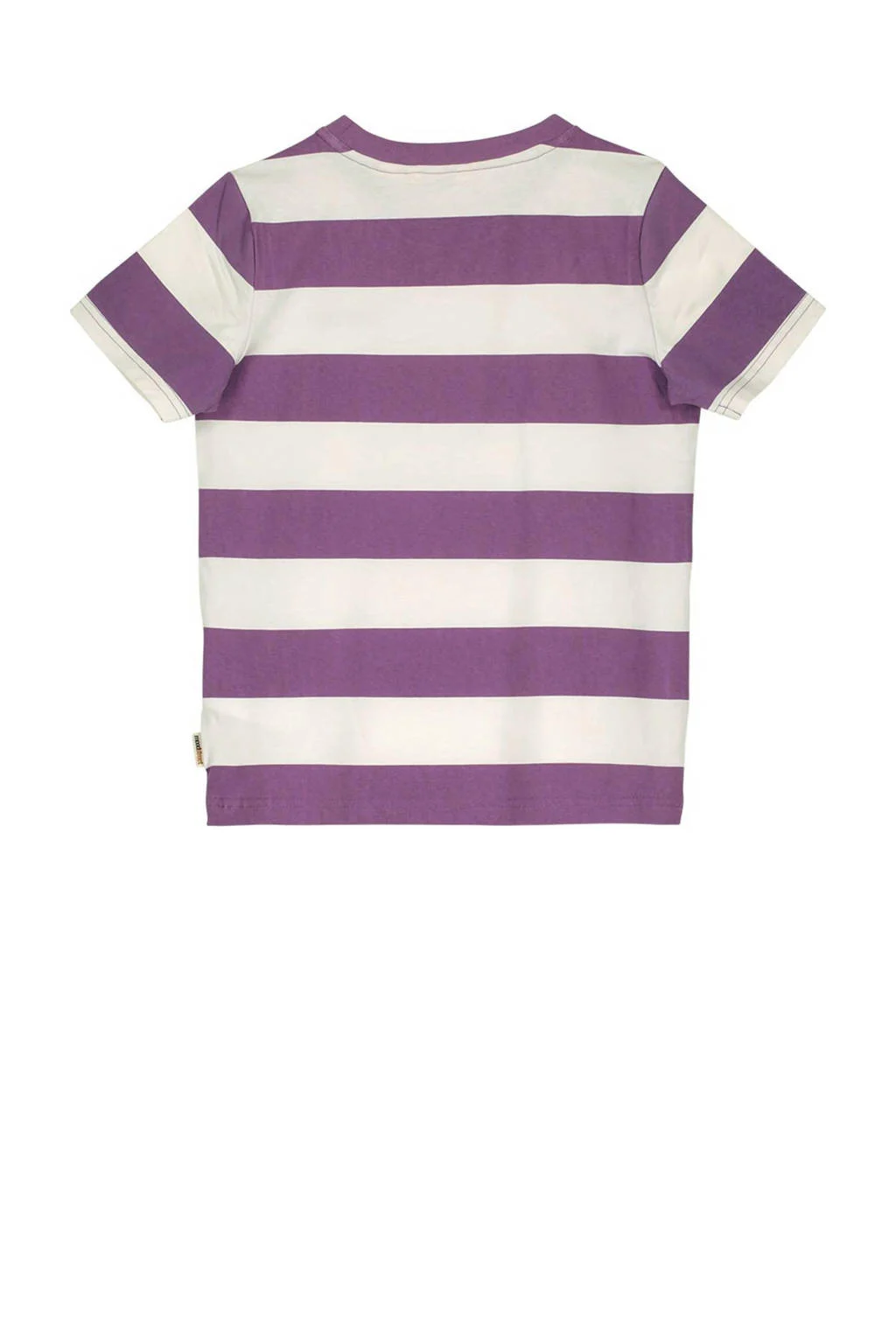 Moodstreet gestreept T-shirt paars/ecru