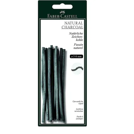 Faber-Castell Natürliche Zeichenkohle PITT®, 5 8 mm