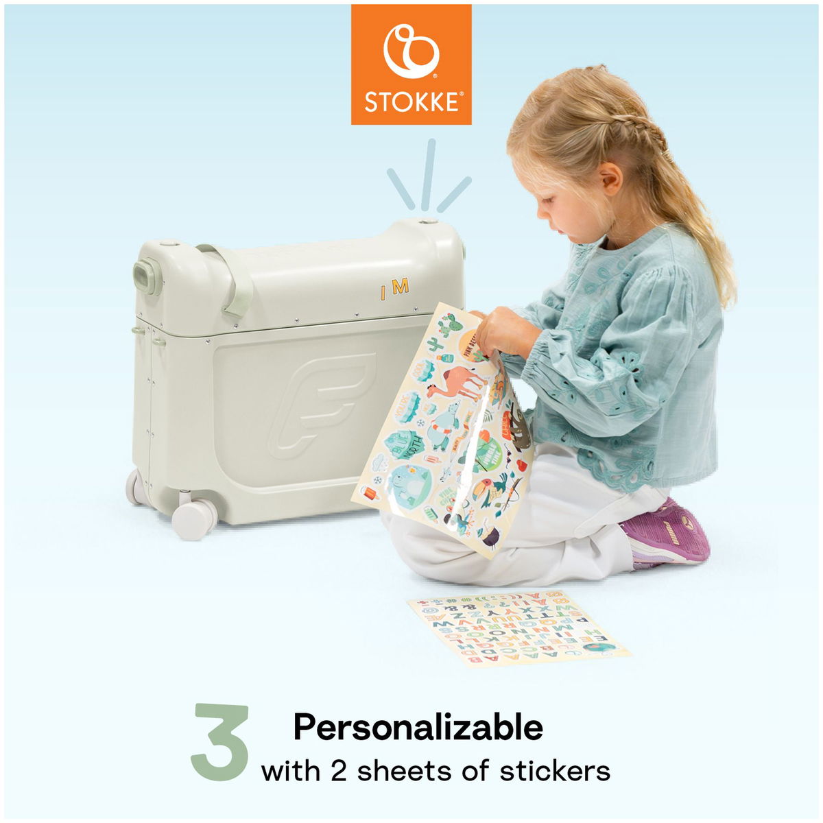 STOKKESTOKKE   JetKids Travel Bundle sea green