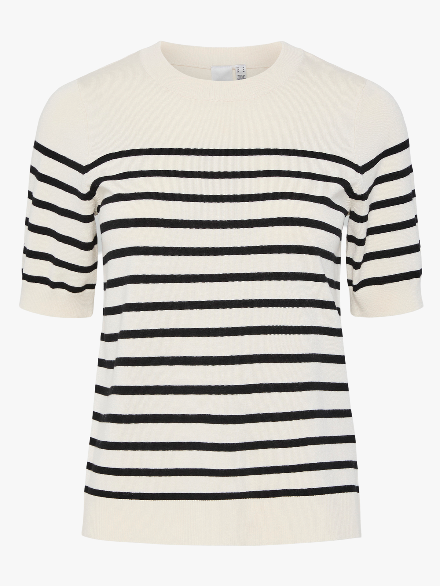 Lena Short Sleeve Knit Pullover