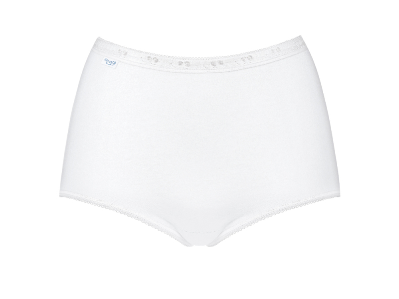 Sloggi Basic+ Maxi Slip 4 Pack Wit 38 1 stuk