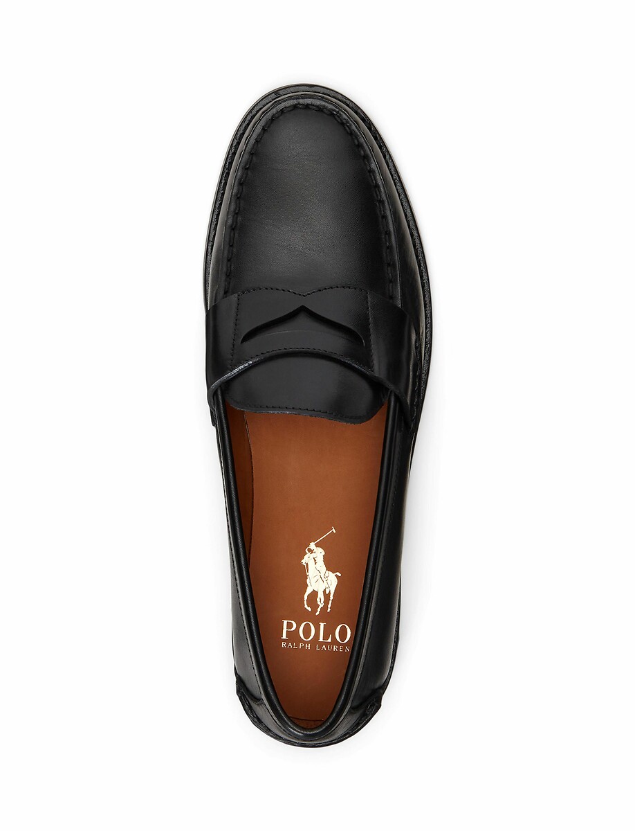 POLO RALPH LAUREN<br>Mocassins de couro Alston