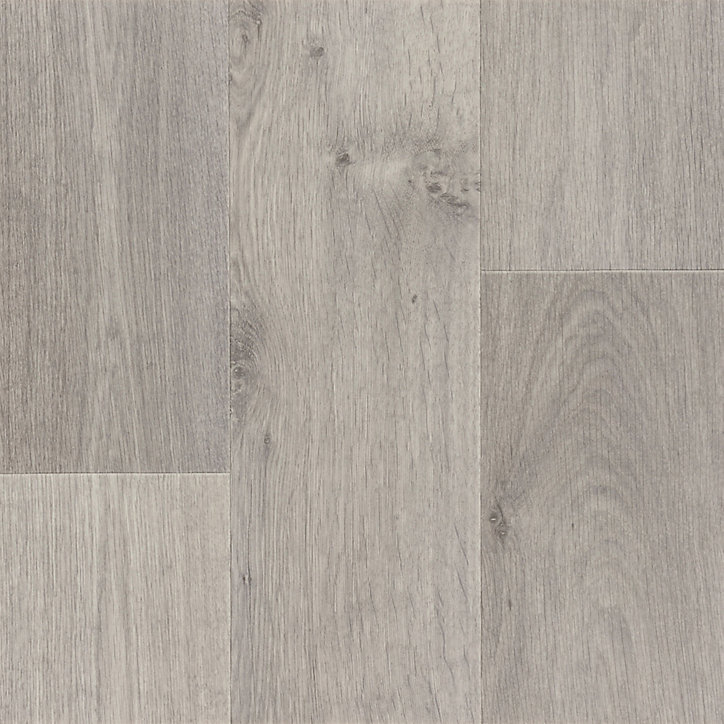 Revêtement sol PVC Texline Timber gris 4m (vendu au m²)