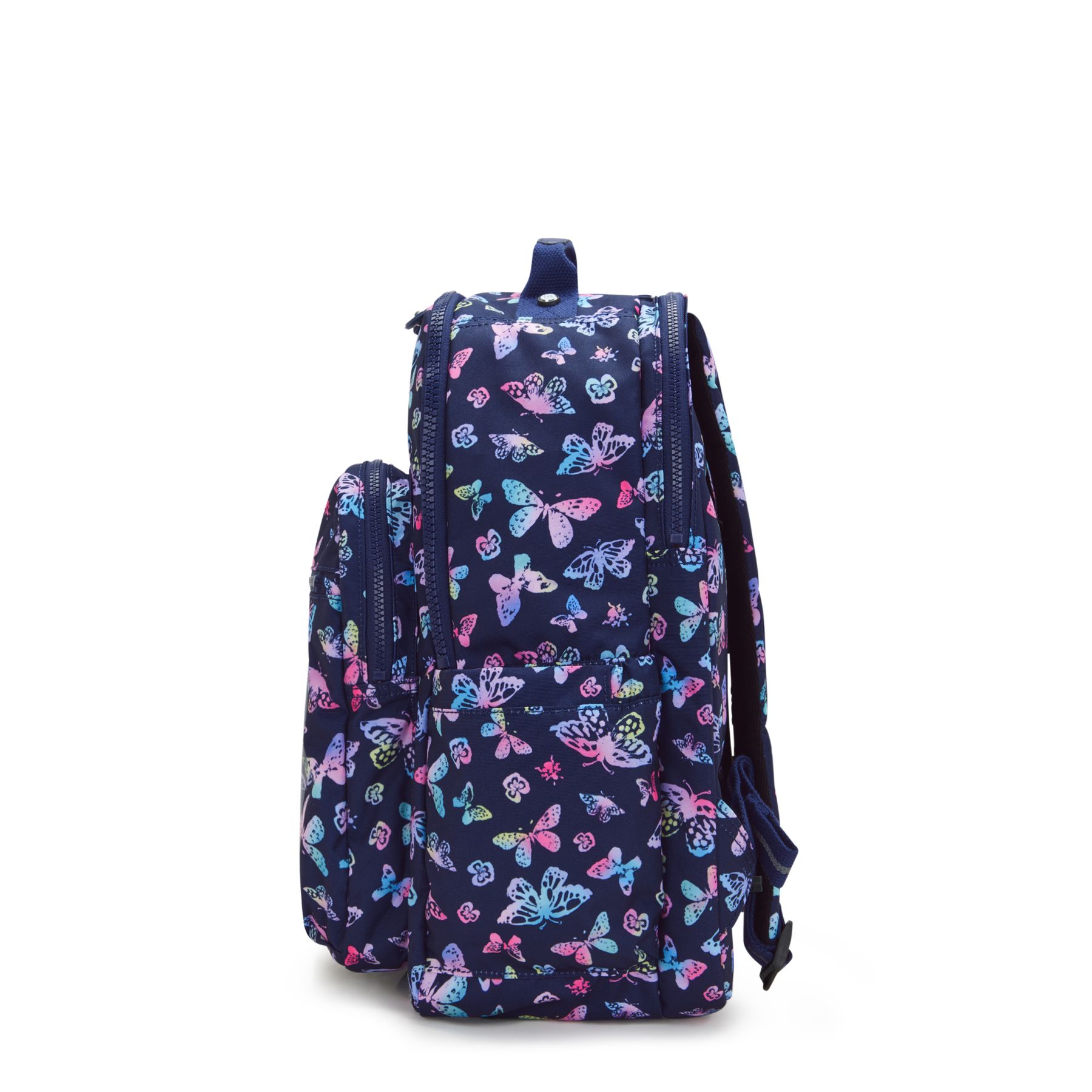 SEOUL COLLEGE Grand sac à dos avec compartiment séparé pour ordinateur portable - Butterfly Fun