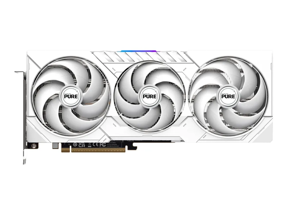 Sapphire Pure Radeon RX 9070 XT - Grafikkort - Radeon RX 9070 XT - 16 GB GDDR6 - PCIe 5.0 x16 - 2 x DisplayPort, 2 x HDMI