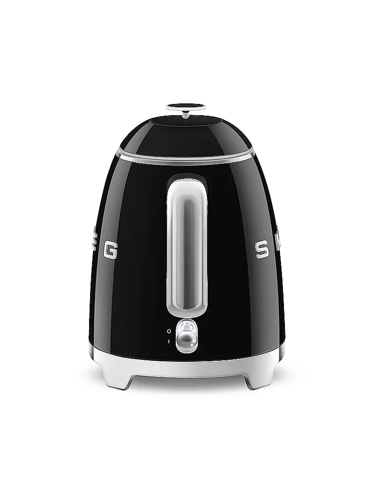 SMEG Mini-Wasserkocher 0,8l 50s Retro Style Schwarz KLF05BLEU schwarz