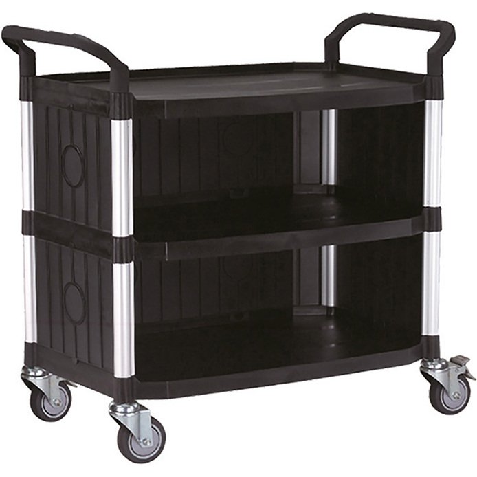 Servante polyvalente 250 kg 2 grands plateaux