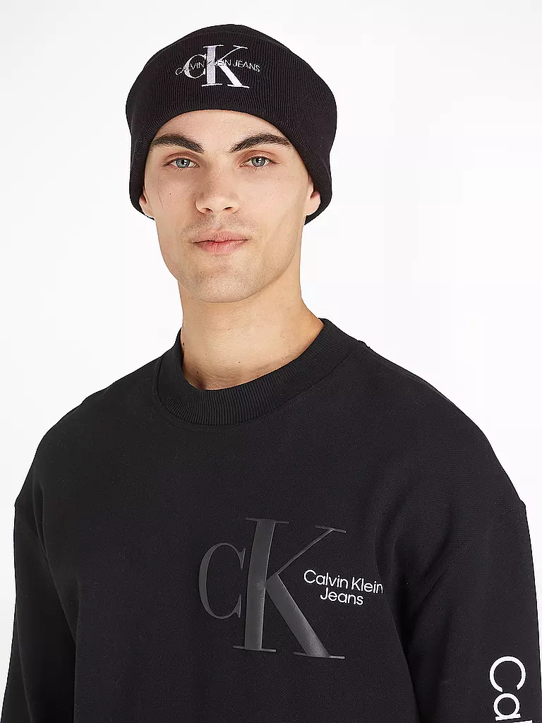 CALVIN KLEIN JEANS Mütze - Haube schwarz