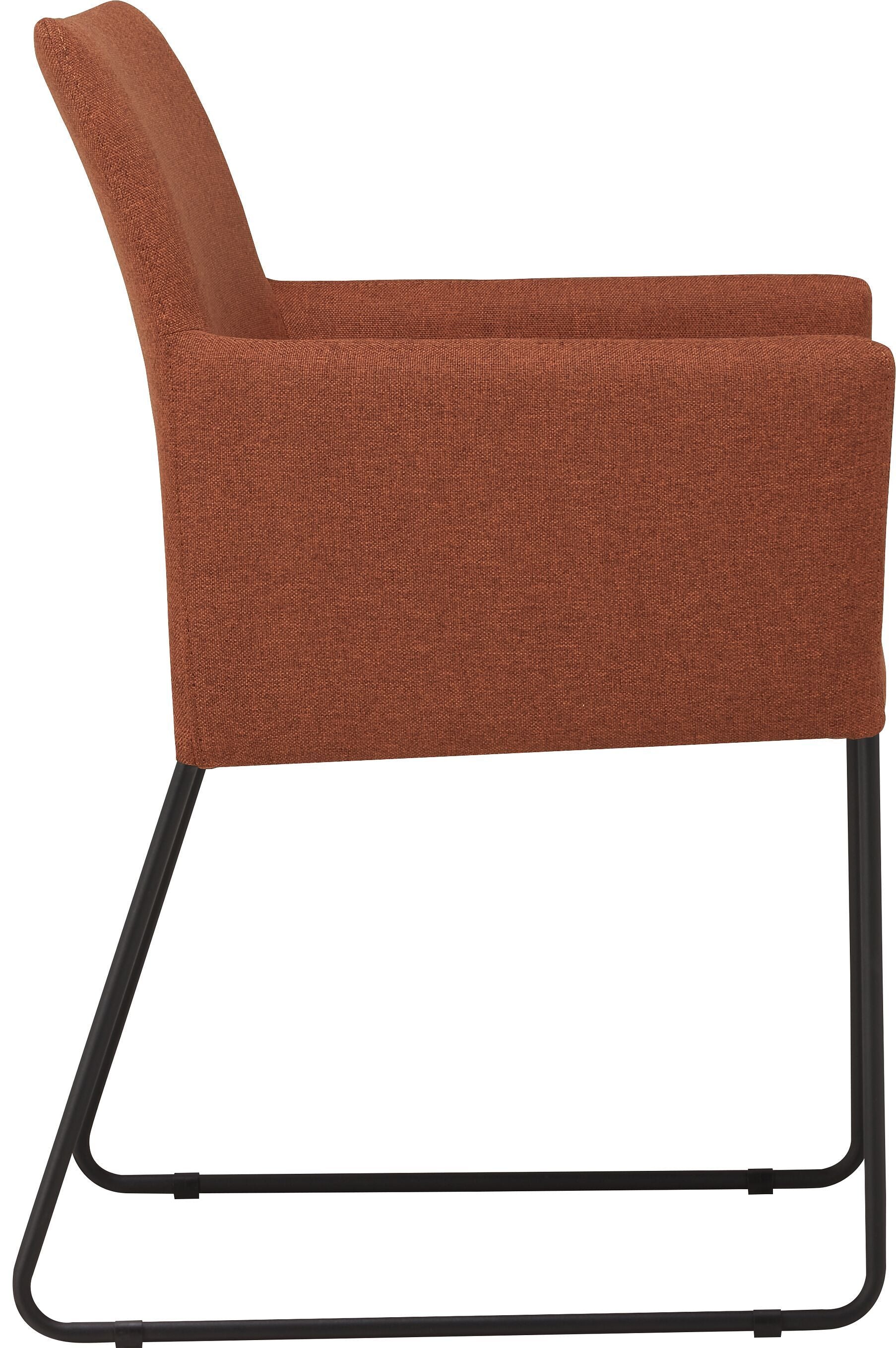 SIENA Stuhl - Kupferfarbig / B: 50.0 cm x T: 45.0 cm x H: 86.0 cm