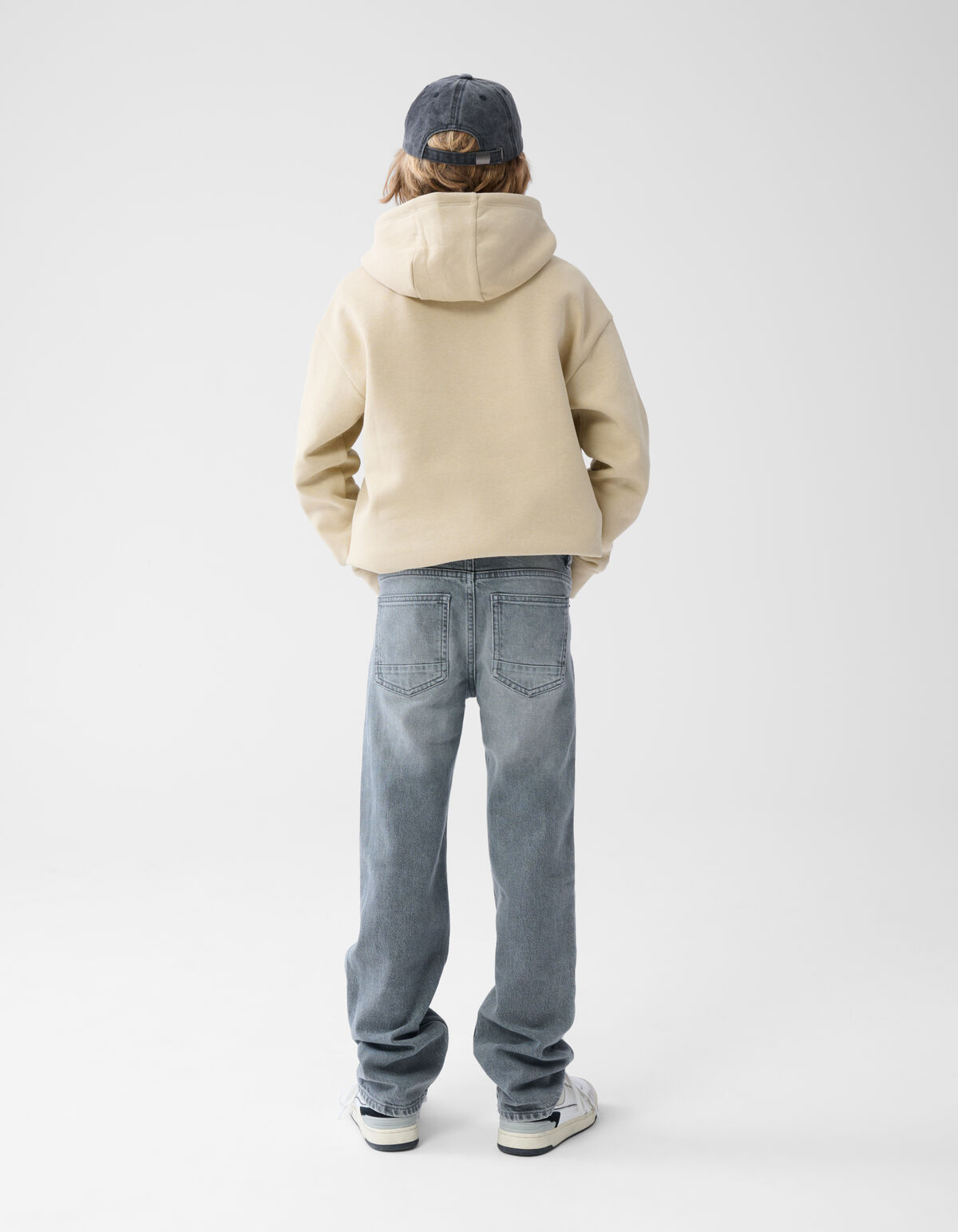 Straight Fit Jeans Grijs