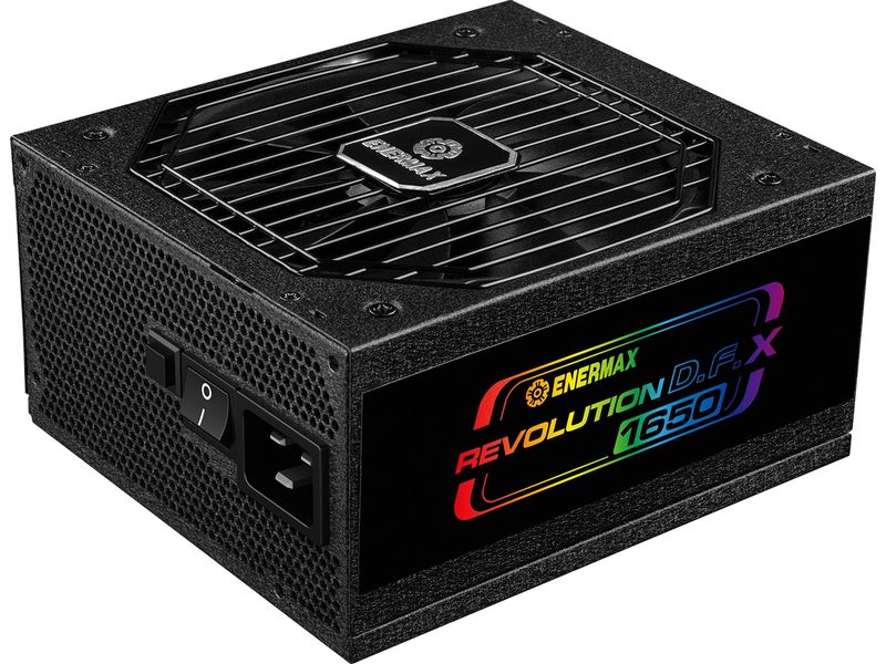 Enermax Netzteil Revolution D.F. X 1650 W Vollständig modulares ATX 3.0-Netzteil