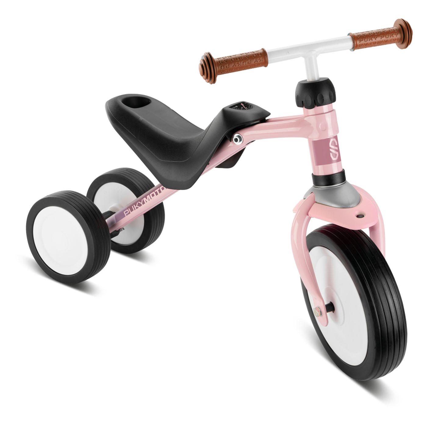 PUKYMOTO - My First PUKY Retro Roze Loopfiets