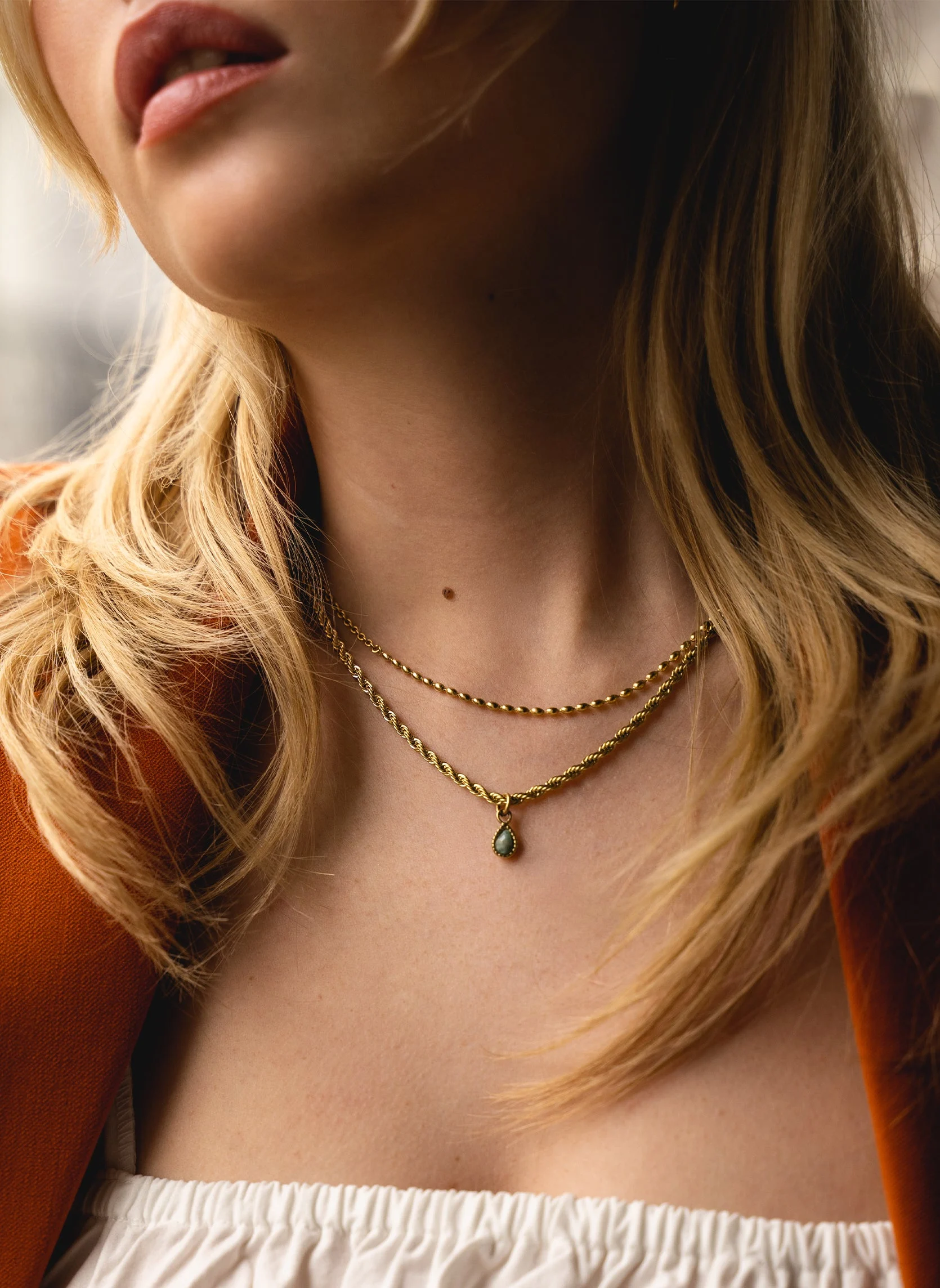 LEZAT - Collier chaîne lezat | Doré