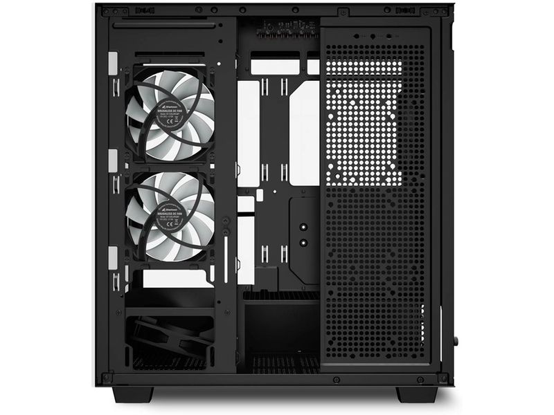 Sharkoon PC-Gehäuse Rebel C60 Schwarz Midi-Tower-ATX-Gaming-Gehäuse