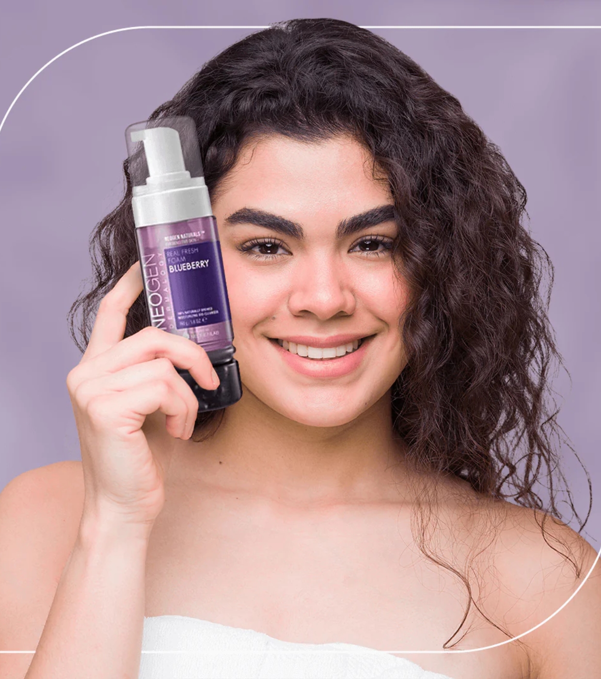 Neogen - Espuma de Limpeza Dermalogy Real Fresh Foam Blueberry