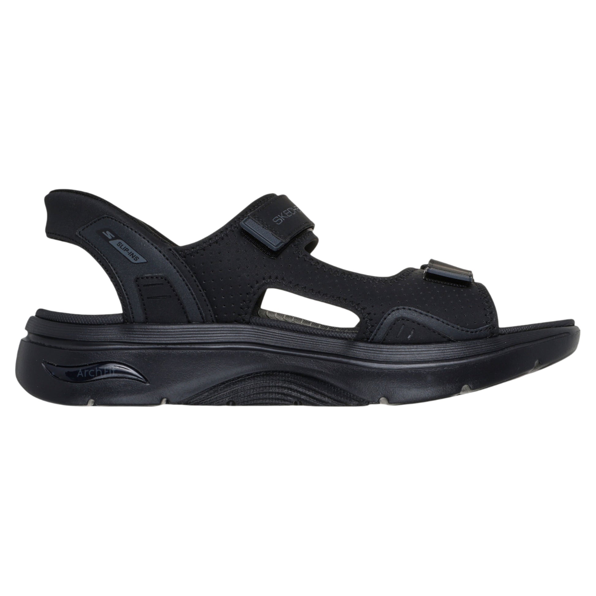 Rios vandresandaler, herre, sort