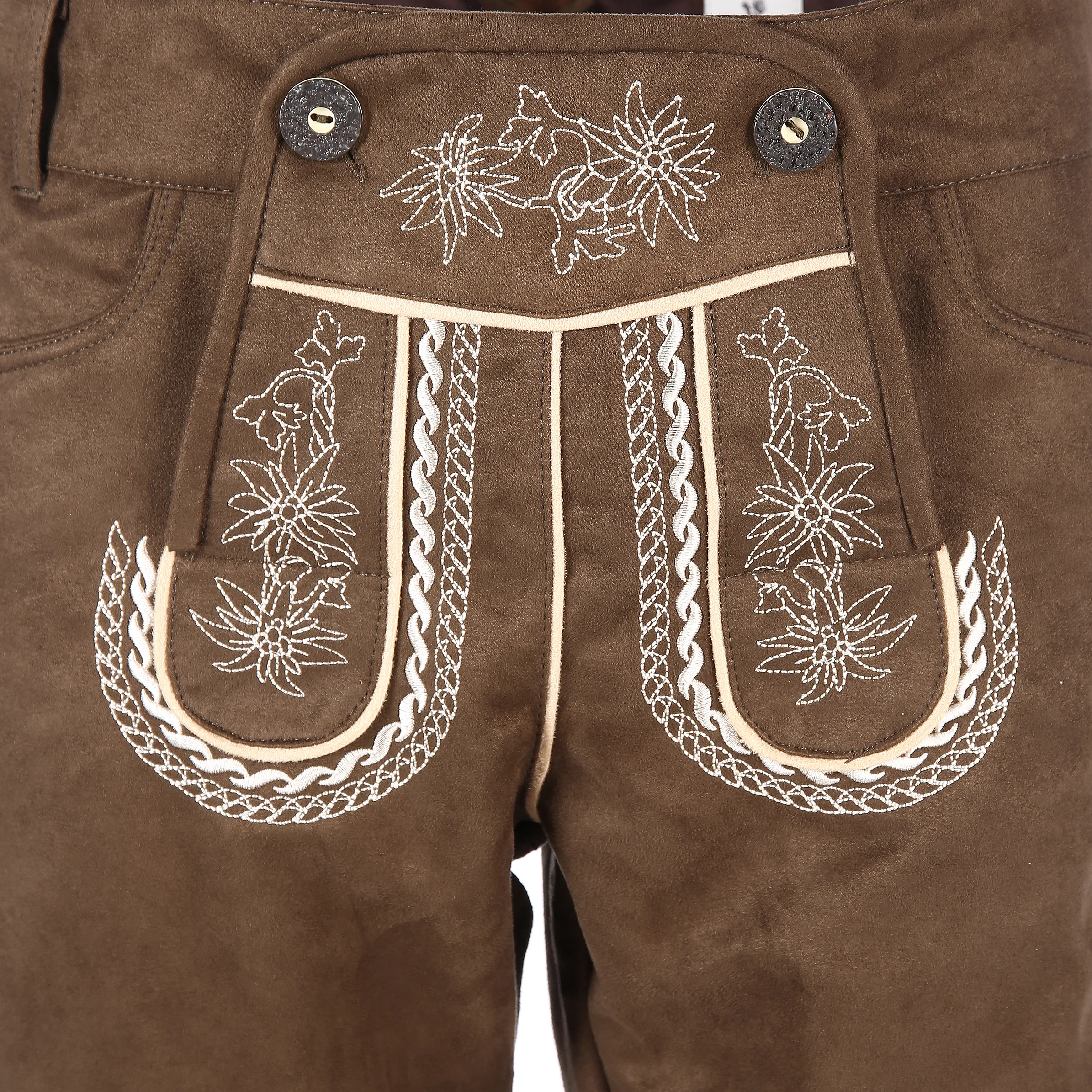 Herren Trachtenhose in Wildlederoptik