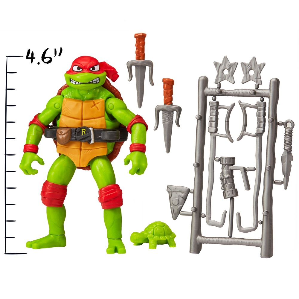 Teenage Mutant Ninja Turtles Mutant Mayhem Basisfigur - Raphael