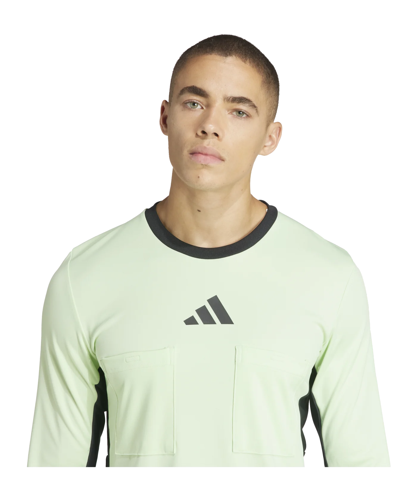 adidas Referee 24 Schiedsrichtertrikot langarm Grün