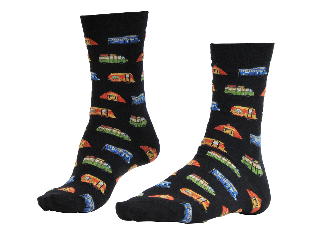 Obelink camping sokken - Black