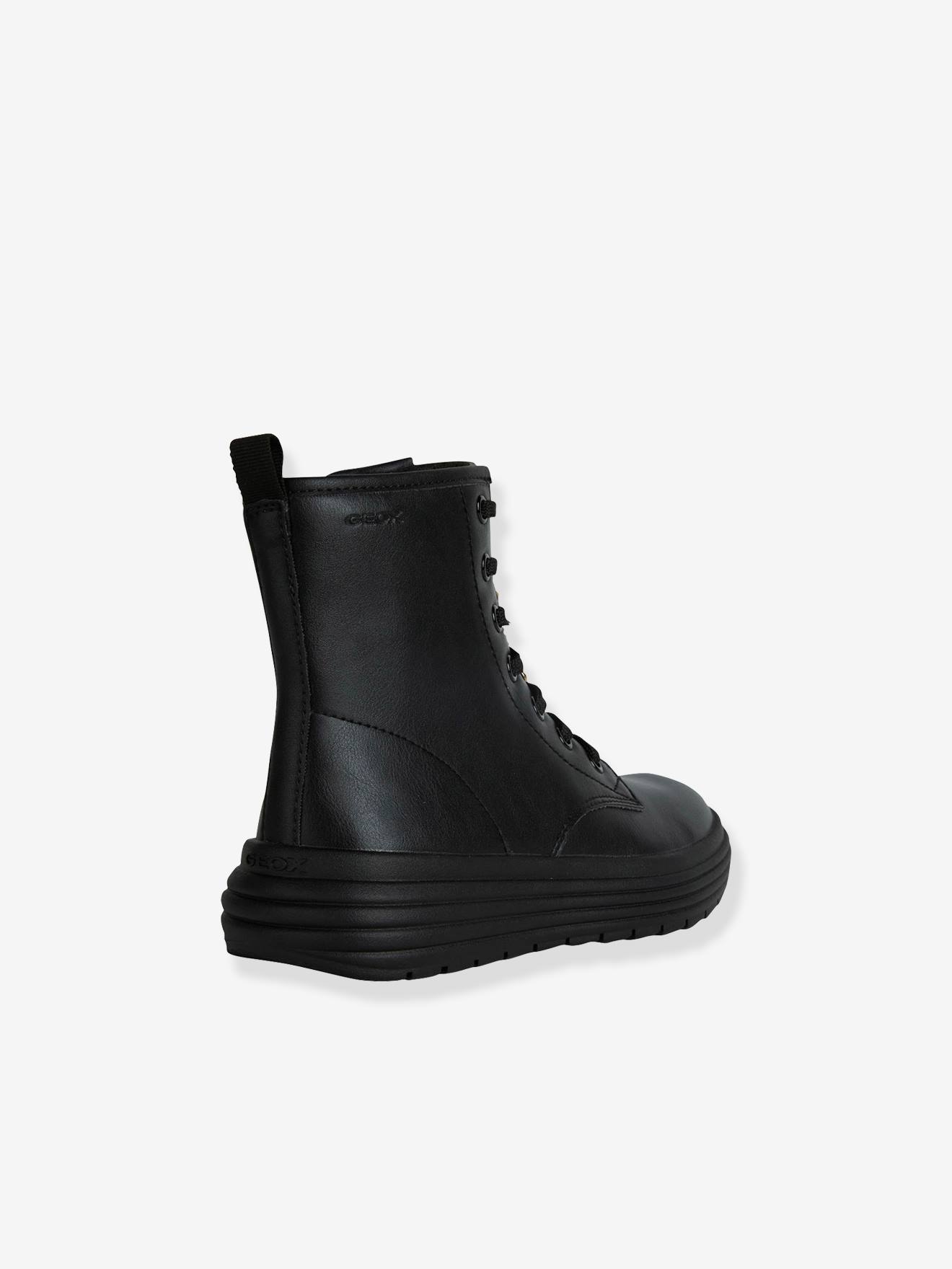 Botas de cano curto com cadarço Phaolae GEOX® pretas
