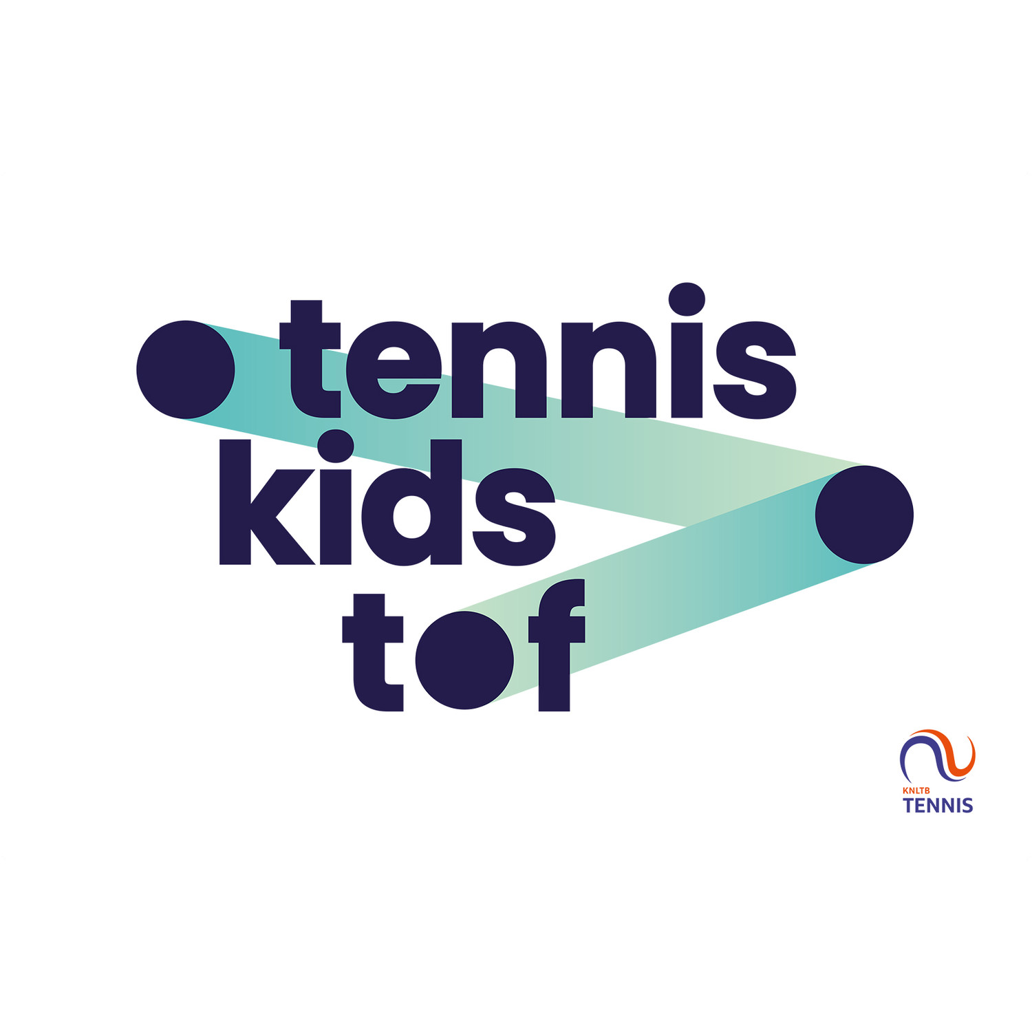 KNLTB Mastvlag Tennis Kids TOF 150x225cm