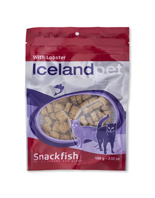 Icelandpet Cat Treat - Kattensnack - Kreeft 100 g