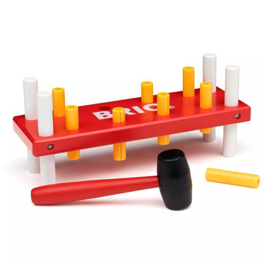 Brio Rote Klopfbank bunt