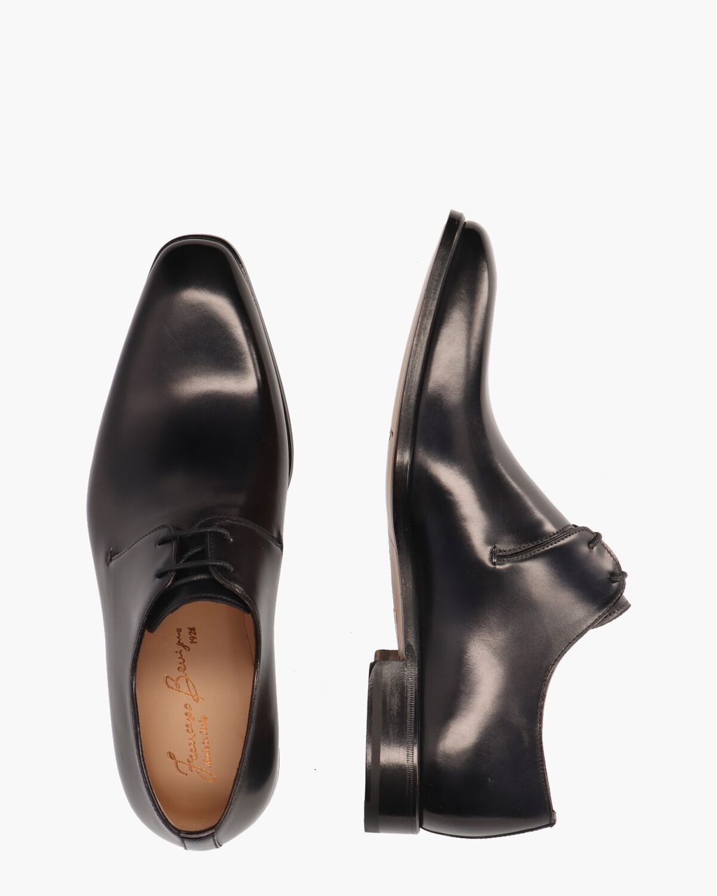 Francesco Benigno F2023 Zwart Heren Veterschoenen