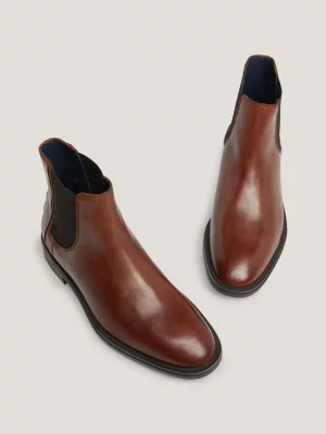Botas Chelsea de couro premium