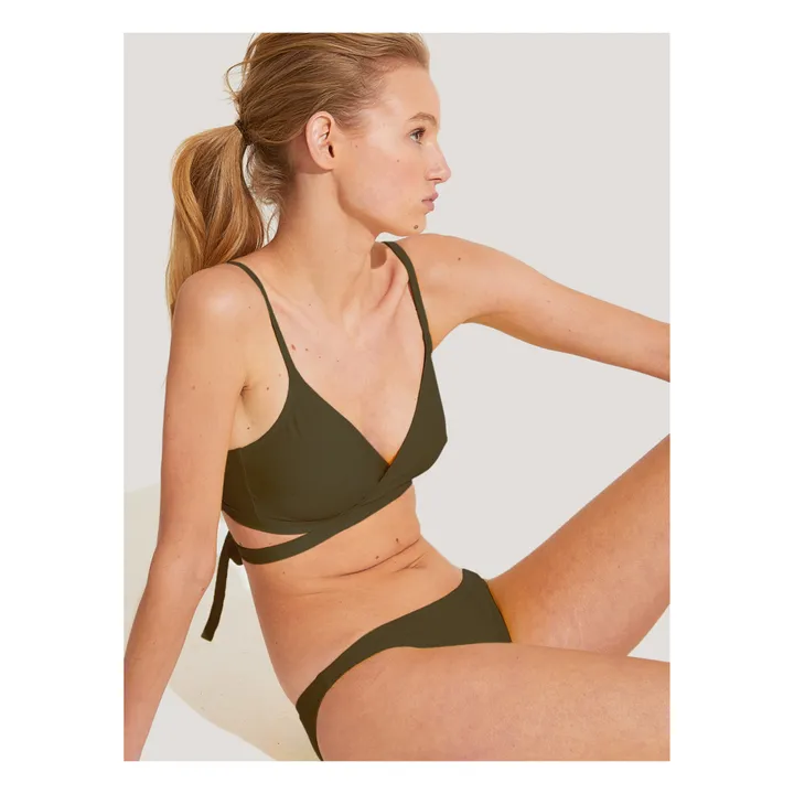 Re.Sea Maillot 2 Pièces Latitude 40 | Vert kaki