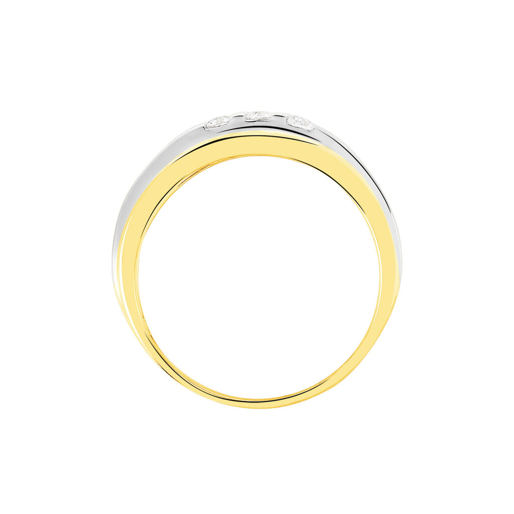 Bague Bryanna Or Bicolore Diamant