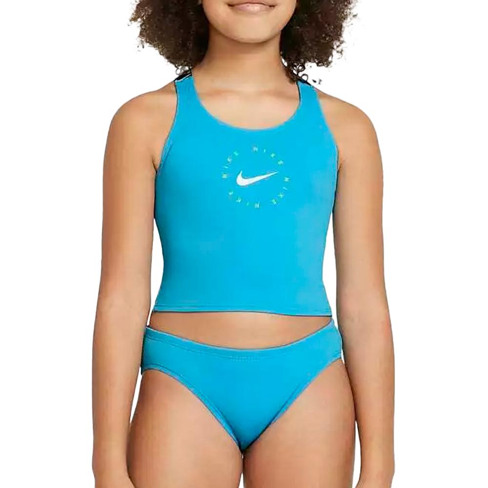 Nike Maillot de bain 2 pieces Turquoise Fille Nike NESSB716