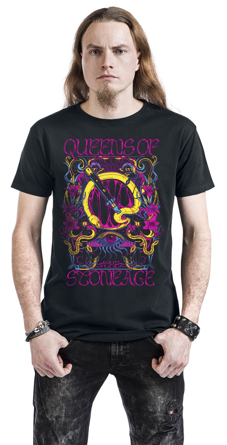 In Times New Roman - Neon Sacrilege | Queens Of The Stone Age T-Shirt Manches courtes