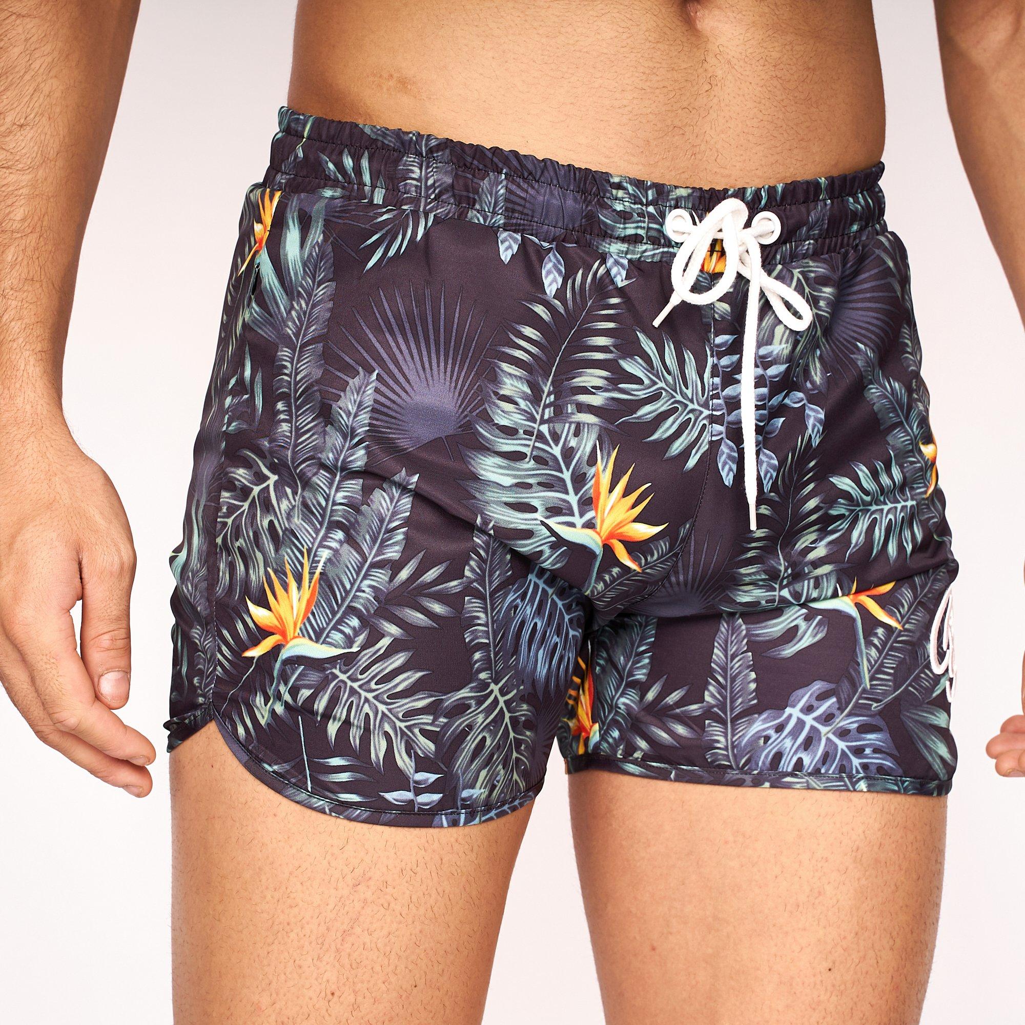 Crosshatch Rainforest Swim Shorts