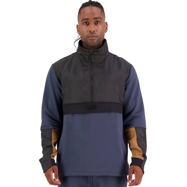 Sweatshirt MONS ROYALE M DECADE MID PULLOVER BLOC MIDNIGHT/BLACK