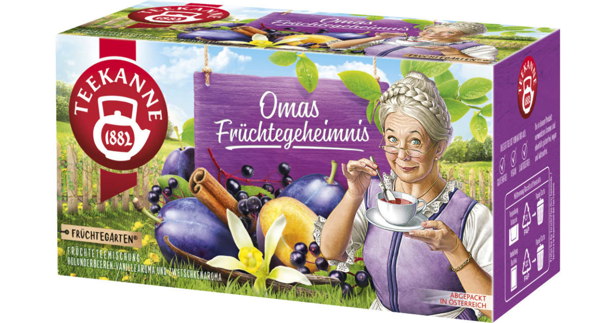 TEEKANNE Früchtegarten Omas Früchtegeheimnis