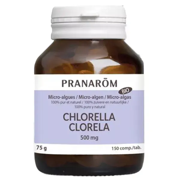 Pranarom Microalgas Clorela Orgânica 150 comprimidos