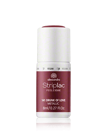 Alessandro Striplac Peel or Soak 141 Drunk Of Love Metallic 8ml