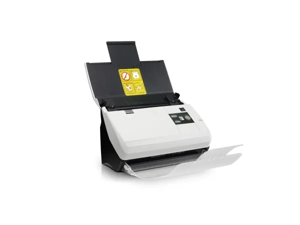 Plustek SmartOffice PN30U - Dokumentscanner - Dual CIS - Duplex - 216 x 5080 mm - 600 dpi x 600 dpi - op til 30 ppm (mono) / op til 30 ppm (farve) - ADF (50 sider) - op til 4000 scanninger pr. dag - USB 2.0, LAN