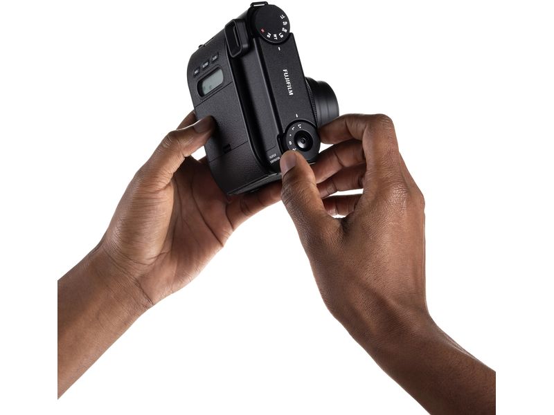 Fujifilm Fotokamera Instax Mini 99 Schwarz Analog-Sofortbildkamera