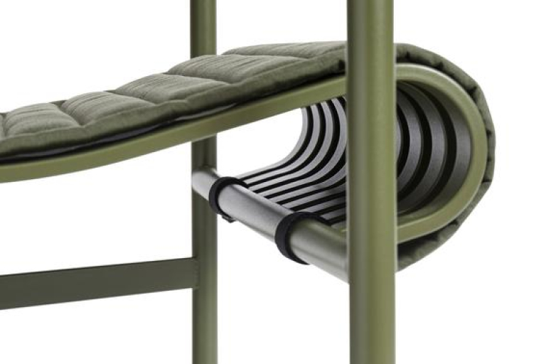 Hay Quilted kussen voor Palissade chaise longue Olive