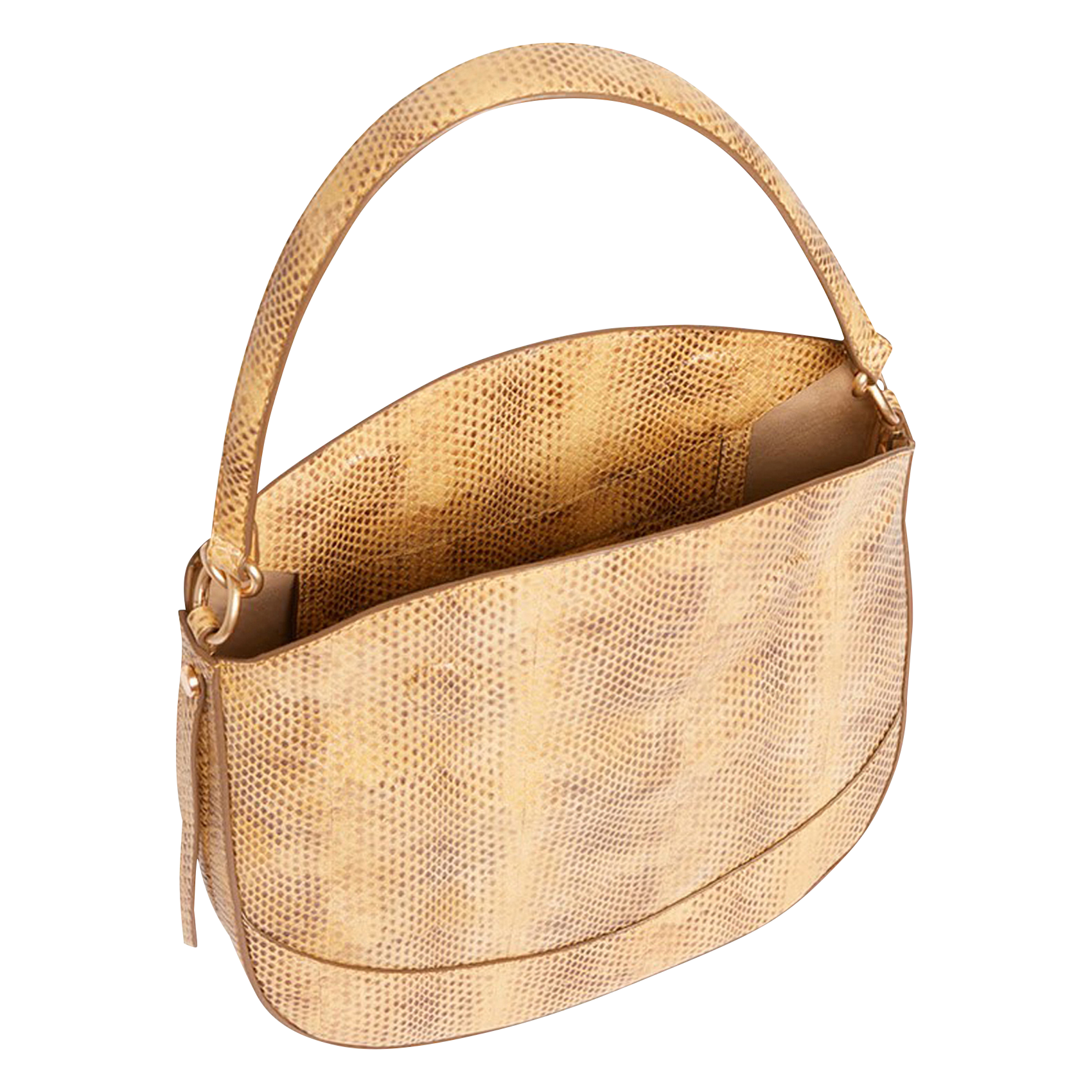 Sac en cuir imprimé | Orange