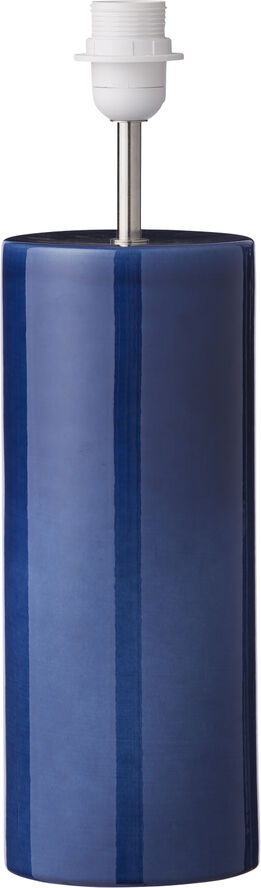 Bungalow Ceramic Lamp Miguel Indigo H 32cm Indigo